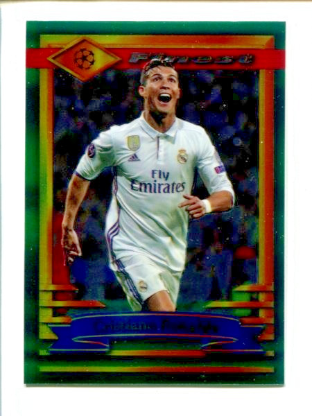 2022-23 Topps Finest Flashbacks UEFA Club #77 - Cristiano Ronaldo