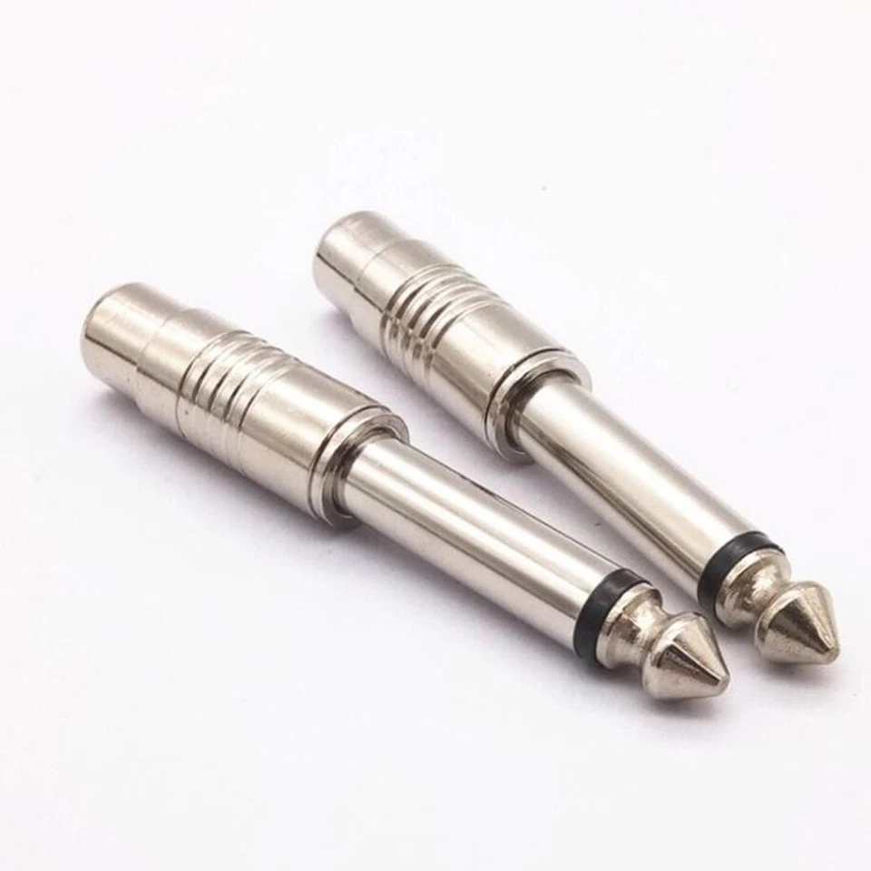 5Pcs Audio Adapters 6.5mm Male to Female Stereo Brand New Hot High Quality - Image 4 of 4