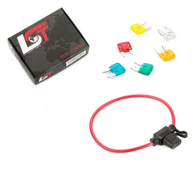 Sicherungshalter Mini Flachsicherung mit Abdeckung 5A-30A für VW GOLF BEETLE
