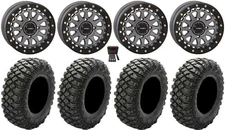 System 3 SB-6 15" Wheels Gm (6+1) 30" Crawler XG Tires Can-Am Defender
