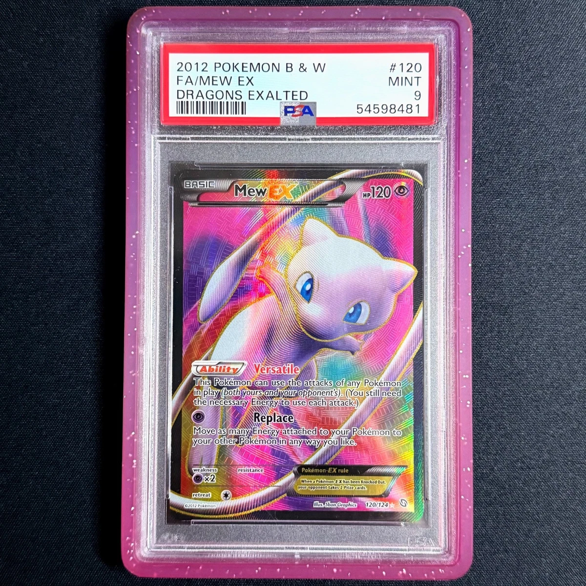 Mew Pokémon TCG Professional Sports Authenticator (PSA) Grade 9
