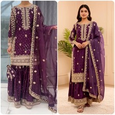 Pakistani Salwar Kameez Ready To Wear Dress 3 Piece Suit Wedding Party Bollywood