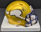 Stefon Diggs Signed Autographed RARE Riddell Blaze Mini Helmet With Box TSE COA