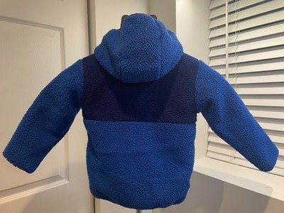 JA7014- Marvel Superheroes Toddler Jacket 3T Blue Fleece Zip Up Reversible