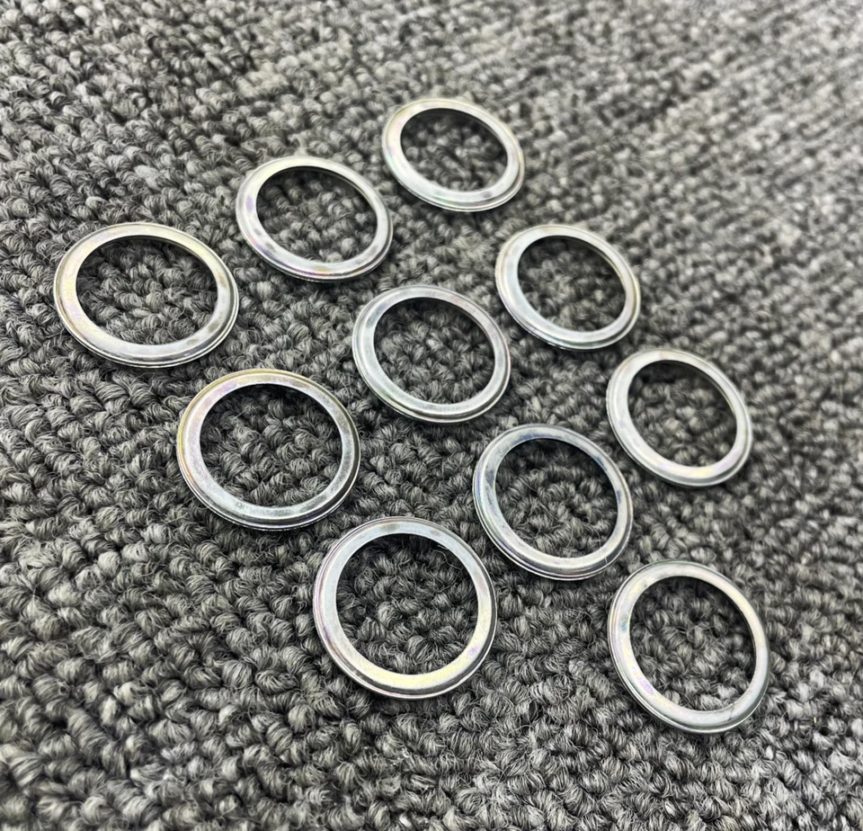 Oil Drain Plug Crush Washer Fits For Subaru Legacy Outback 2.5L H4 10 Set Foto 4 de 4