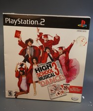 PS2 High School Musical 3 Senior Year Dance Bundle w/ Mat PlayStation 2 NEW