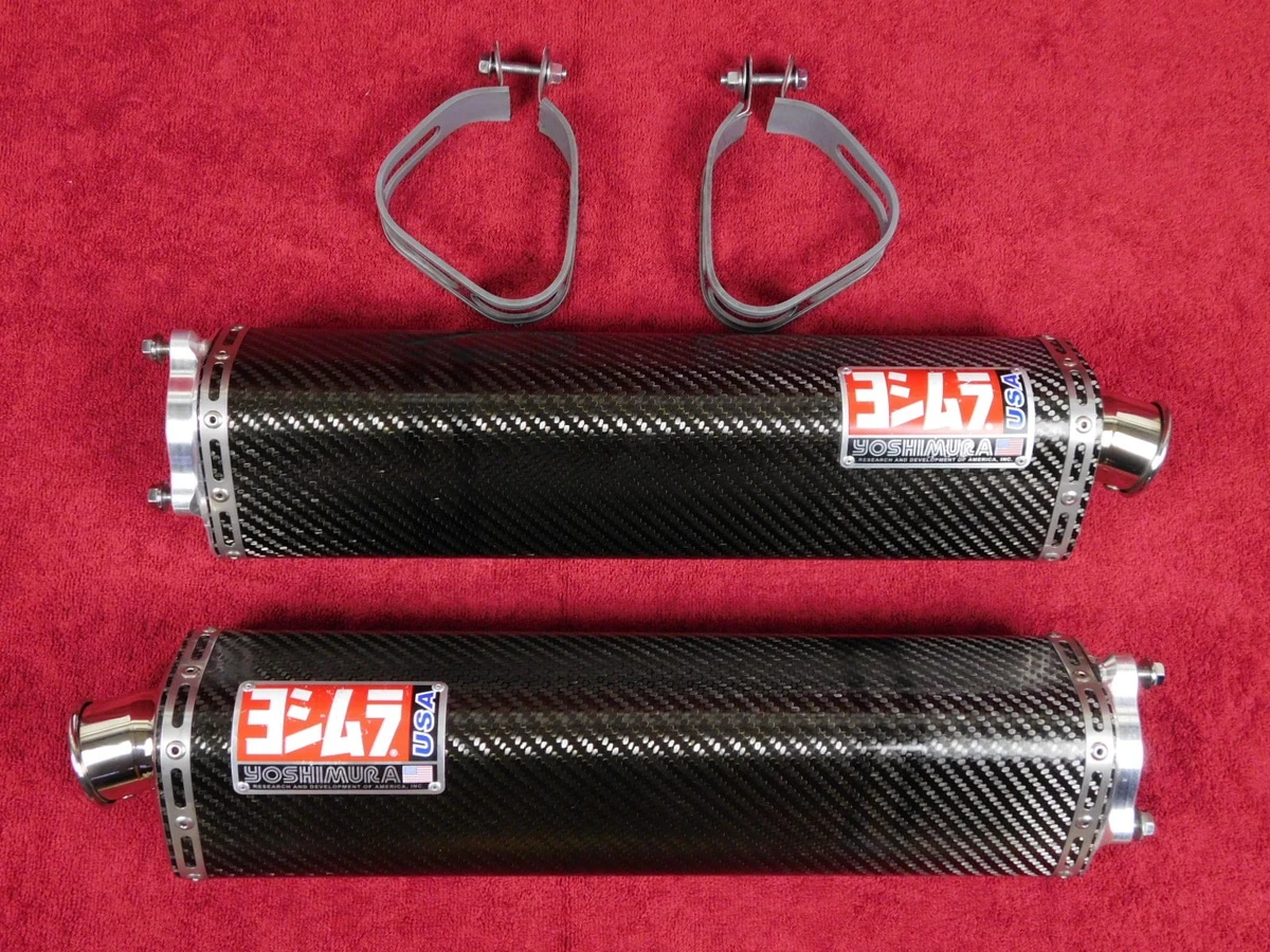 Yoshimura Carbon Fiber Motorcycle & Scooter Silencers, Mufflers