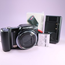 Olympus Digital Camera Stylus SZ-10 14.0MP Black Tested W/ Battery  Charger
