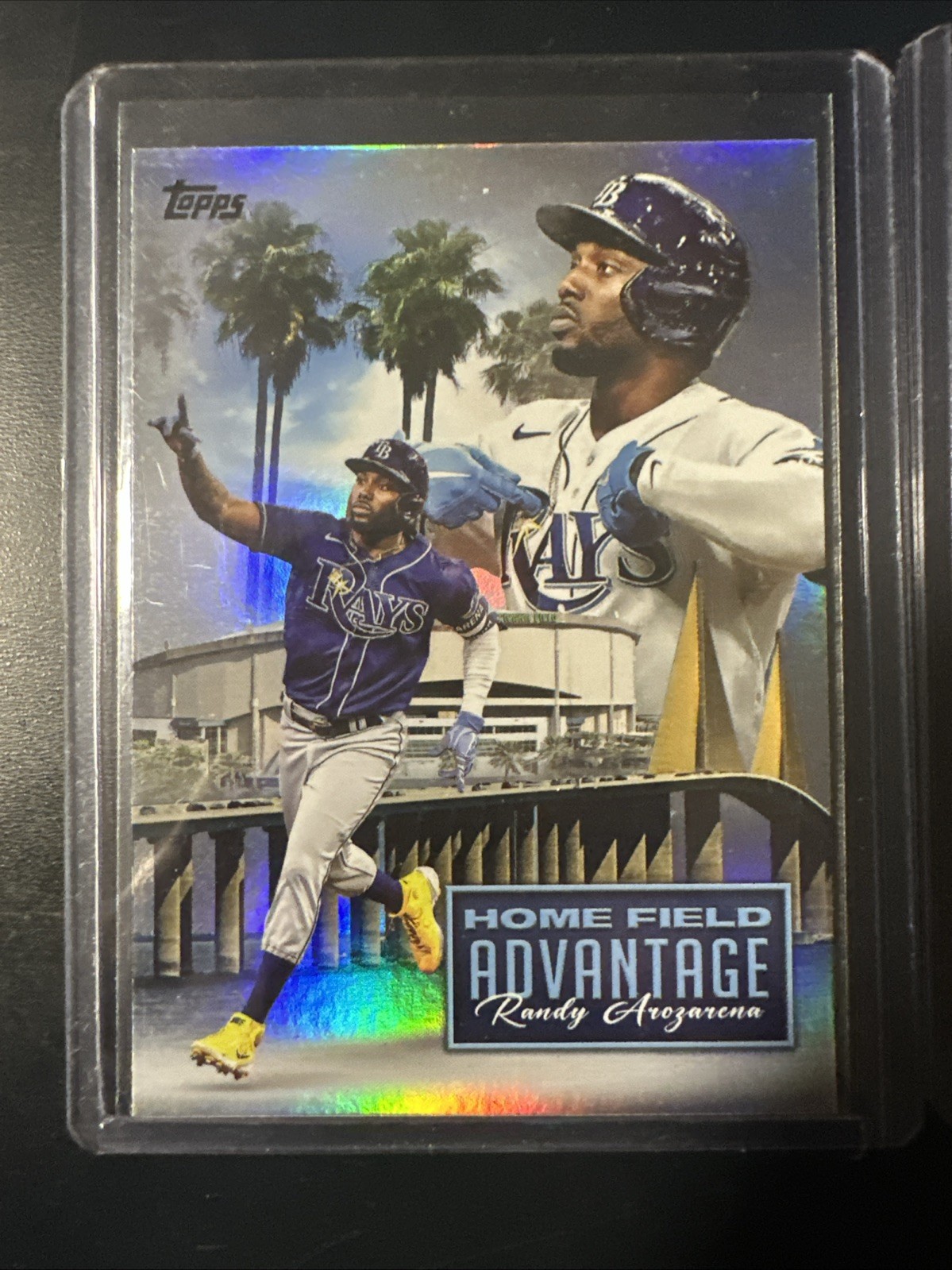 2024 Topps Series 1 Randy Arozarena Home Field Advantage Case Hit SP