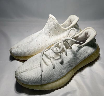 Adidas Yeezy Boost 350 V2 Cream White Triple White CP9366 Mens 7