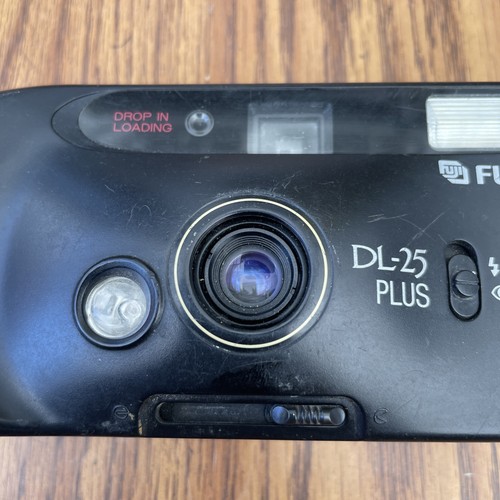 Fuji Fujifilm DL-25 Plus 35mm Point & Shoot Focus Free Camera, Drop in Loading - Picture 3 of 8