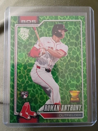 New Listing2026 Topps Series 1 - Roman Anthony #189 Green Leaf Foil (RC)