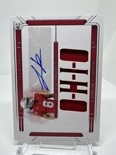 2025 Panini National Treasures Collegiate Lathan Ransom Materials Auto /75