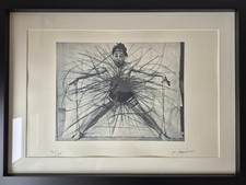 Arnulf Rainer Bauchzentralisation handsigniert Auflage 25 Stück nummeriert