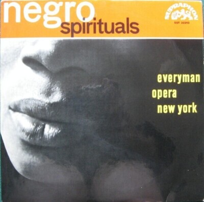 Members Of The Everyman Opera Of New York Negro Spirituals Vinyl Single 10inch