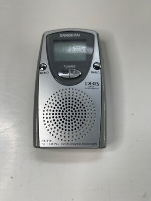 Taschenradio Sangean DT210 PLL Synthesized Receiver System DBB