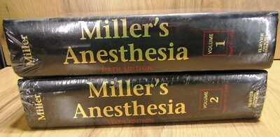 Miller's Anesthesia: 2-Volume Set by Ronald D Miller: New