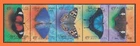 1998 Butterflies of Australia strip of 5 MNH