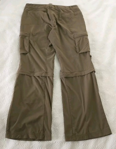 Women's REI ~Sz:10P~Hiking Camo Green Convertible Pants/Shorts W/Pockets - Picture 4 of 19