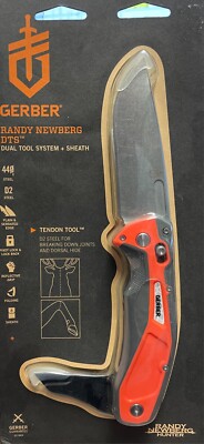 Gerber Randy Newberg DTS Knife Dual Tool System + Sheath, Free Shipping