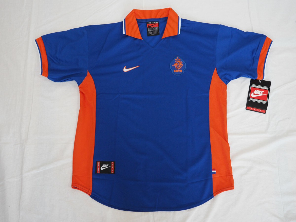 1997-1998 Netherlands Holland Dutch KNVB Oranje Jersey Shirt Away
