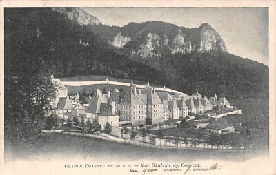 Old postcard Grande Chartreuse - Le Convent
