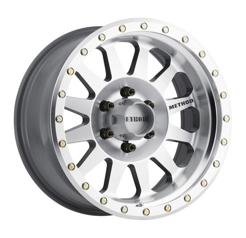Method MR304 Double Std 17x8.5 0mm OS 6x5.5 108mm CB Machined/Clear Coat Wheel - 第 1/10 張圖片