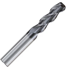 3/4" 3FL W/.010"Radius 1.625"LOC DLC Carbide End Mill 37Deg YG1 ALU-POWER HPC