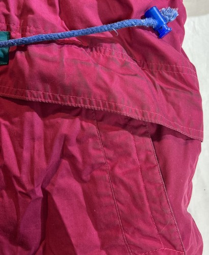 London Fog Color Block 80s/90s Winter Coat Pink Teal Blue Removable Liner Small - Picture 10 of 20