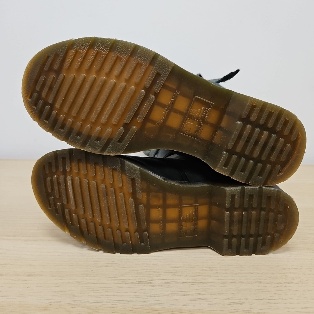 Dr Martens Jara Buckle Biker Mid Calf Green Soft Slouchy Leather Boots