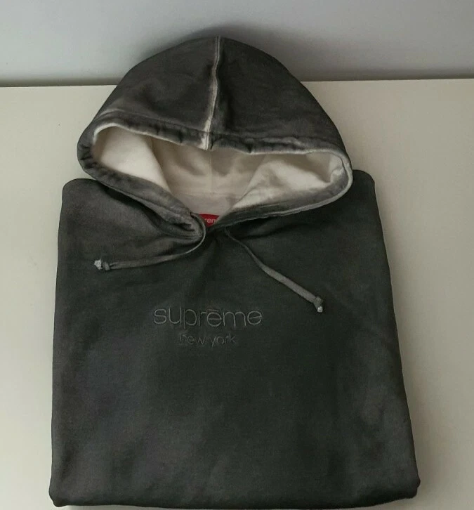 Sweat à capuche blanc FW20 Supreme Spray taille L grand sweat à capuche