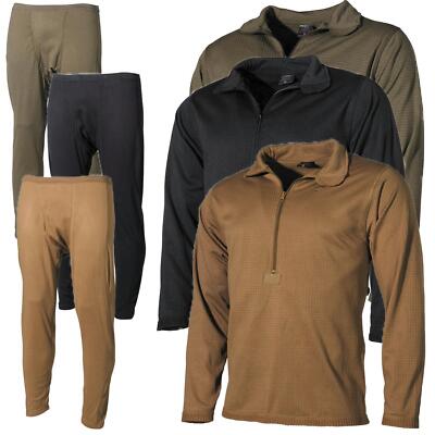 MFH US Unterwäsche Level II   GEN III Waffelstruktur, warm & bequem für Outdoor