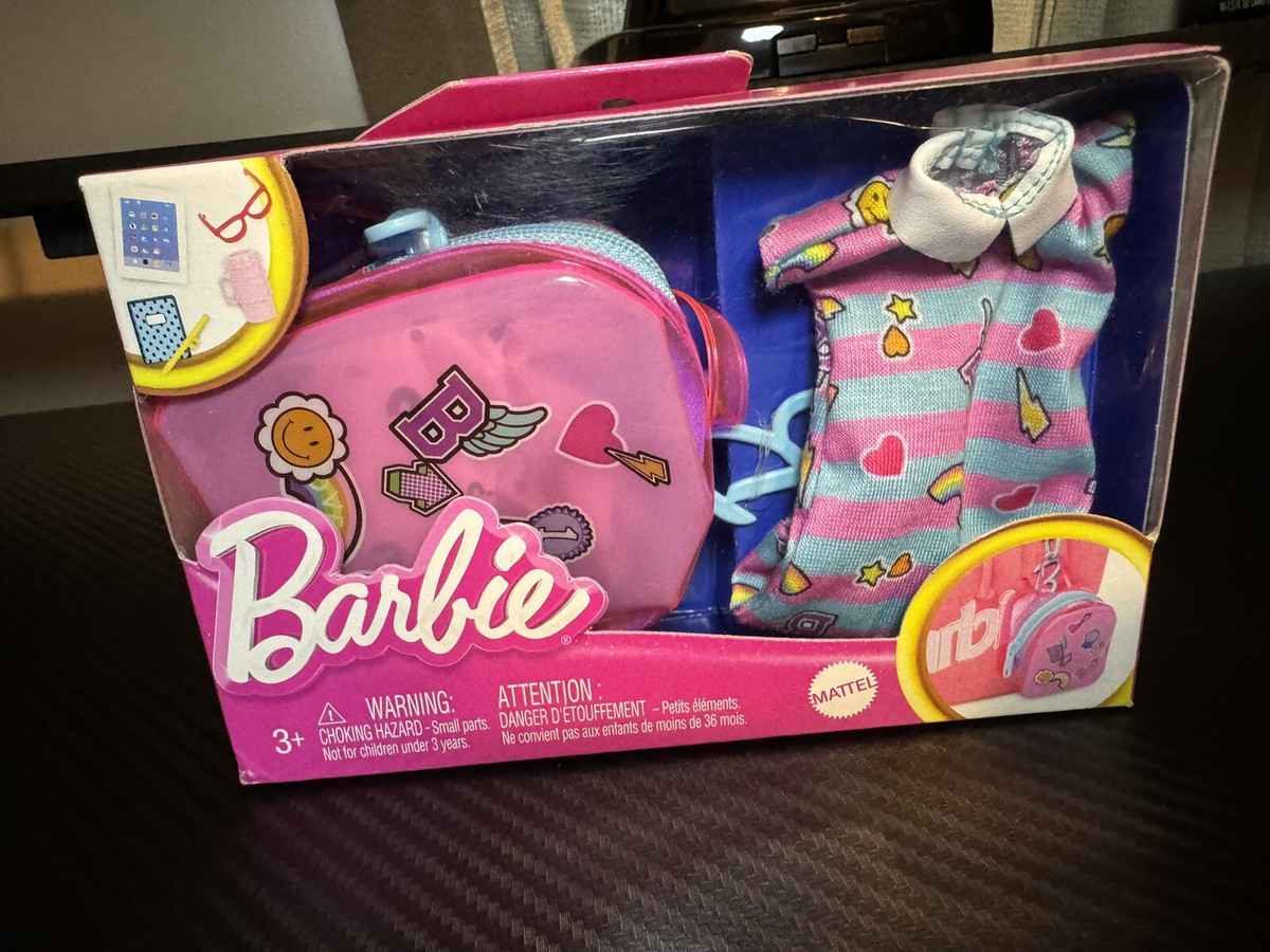 Backpack Small Barbie Accessories Student Set Backpack, Laptop For