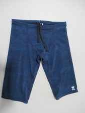 TYR Tight Trunks Navy Blue Size 30