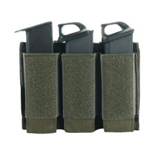 Tactical Molle 9mm Magazine Pouch Pistol Triptych Mag Holster for Glock 1911 92