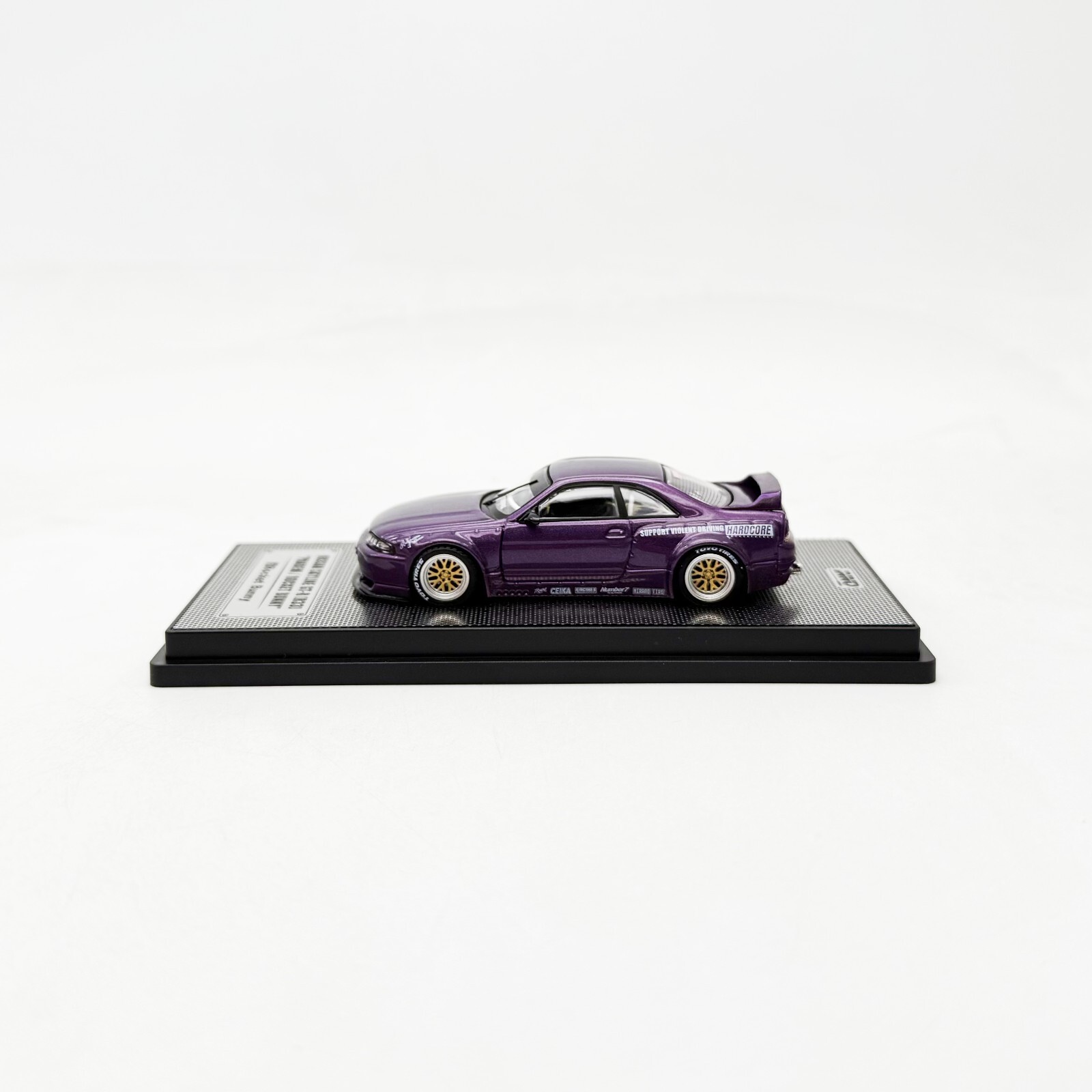 INNO64 1:64 Nissan GT-R R33 Pandem/Rocket Bunny Purple