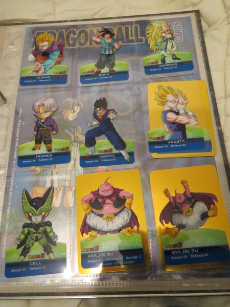 CROMOS DRAGON BALL Z LAMINCARDS SERIE ORO EDIBAS MUNDI VENTA POR UNIDAD