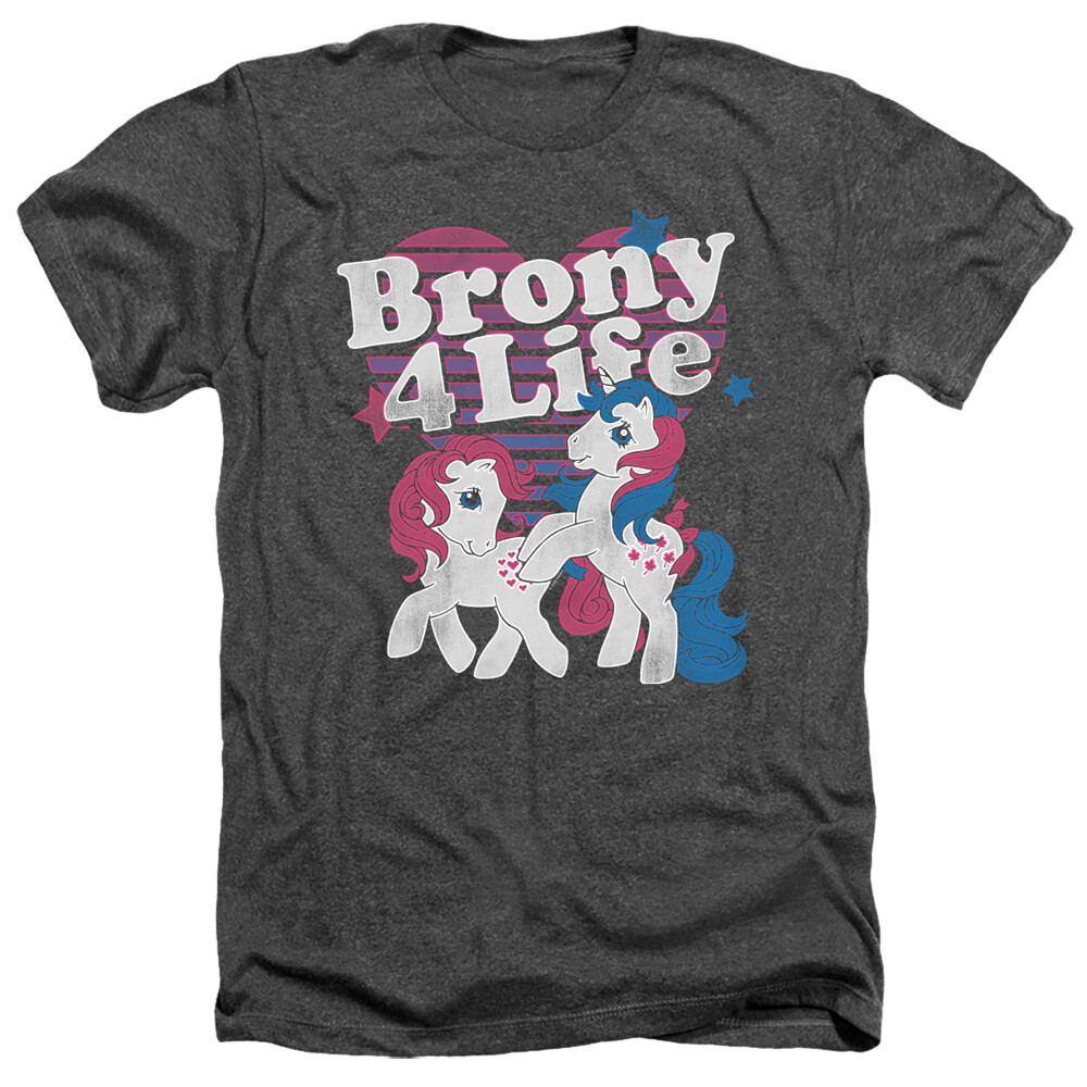 Maglietta My Little Pony Heather Brony 4 Life maglietta antracite