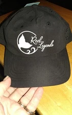  WOMENS REEL LEGENDS  HAT BLACK OSFA SNAPBAND