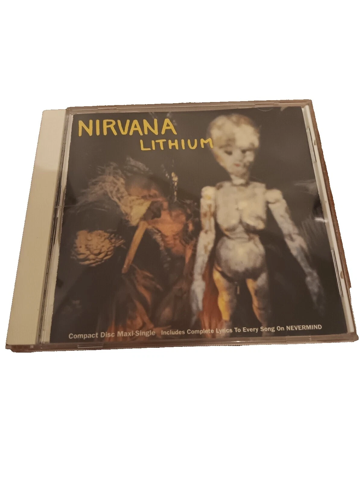 Nirvana CD de música rock single