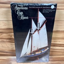 RARO kit modellino barca a vela American Cup Racer 1988 Lindberg scala 1/96 1988 SIGILLATO