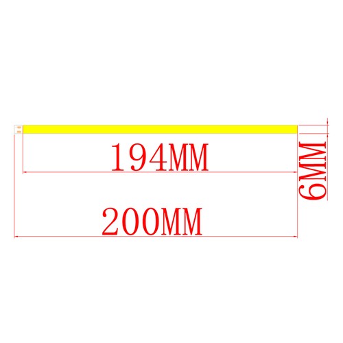 200*6mm Led Cob Light 6w Dc 12v Spotlight Bulb 6500k White Board Leds For Module - Picture 2 of 11