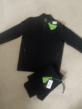 Image of Hugo Boss SL Tech / HL-Tech Slim Fit Stretch Track Jacket & Pants Tracksuit M/L
