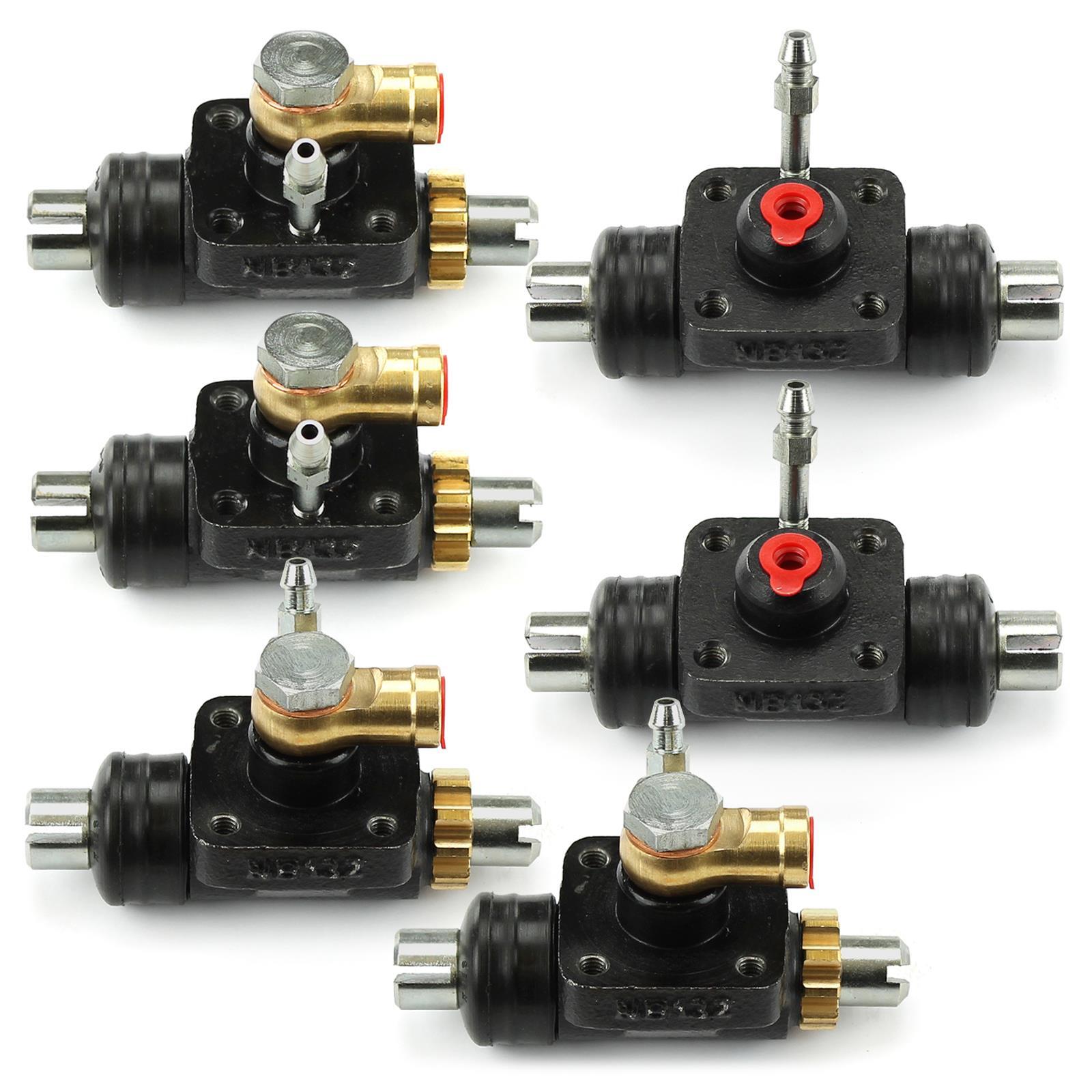 6x Wheel brake cylinder front rear for Porsche 356 Speedster A B 1500 1600 GS 90