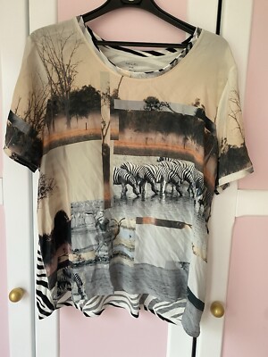 Neues Marc Cain Shirt, Bunt, Gr. 46