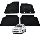 For Hyundai i10 09 - 2014 Tailored Black Car Floor Mats Carpets 4pc Set 3 Holes