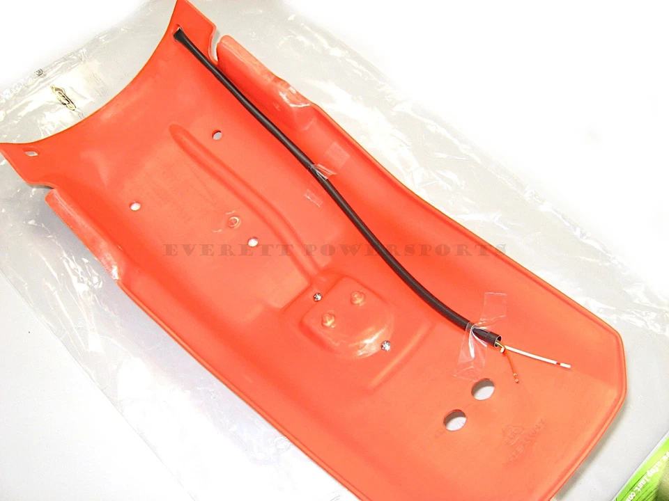 Guardabarros trasero con luz trasera XR650L 93-25, XR600 R 85-00 Honda Flash rojo (notas) #a97 Foto 3 de 3