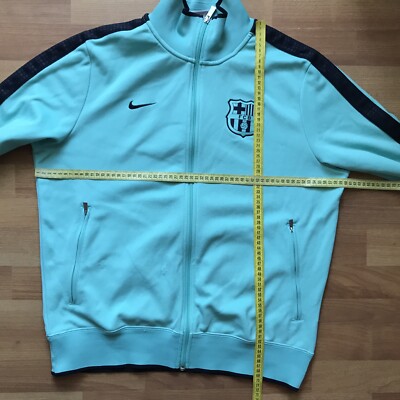FC BARCELONA 2010 2011 FOOTBALL SOCCER JACKET AUTHENTIC N98 NIKE