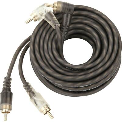 Ground Zero GZCC 5.1XLC Stereo Cinchkabel 5 Meter RCA Kabel Einfach geschirmt