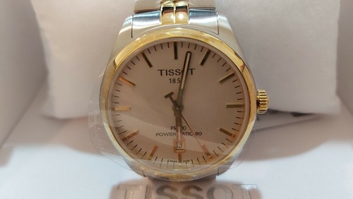 Tissot PR100 Two-Tone Automatic Mens Watch T1014072203100 | eBay